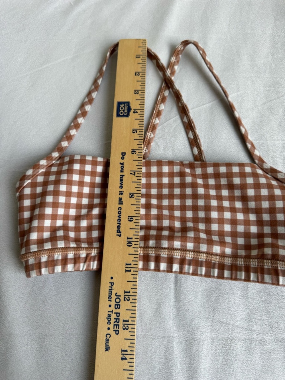 FLEO Chloe Sports Bra Light Support
Square Neck + X Back small brown white - Picture 7 of 7